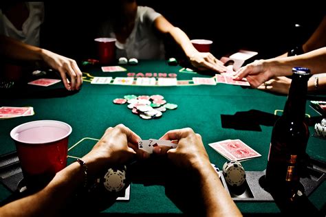 A Escolha Do Centro De Poker