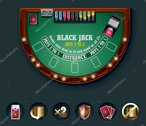 A Mesa De Blackjack Senti Layout