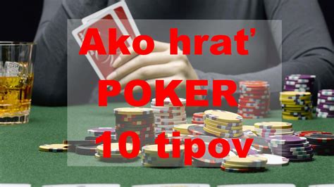 Ako Hrat Uspesne De Poker Online