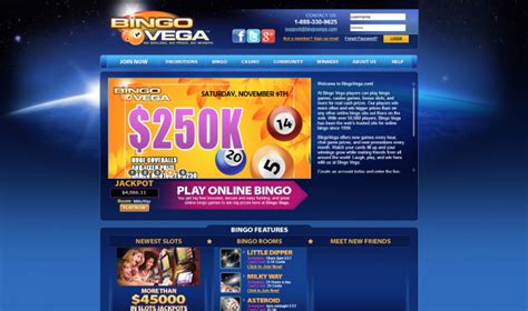 Bingo Vega Casino Login