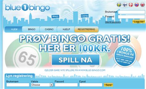 Blue1 Bingo Casino Bonus