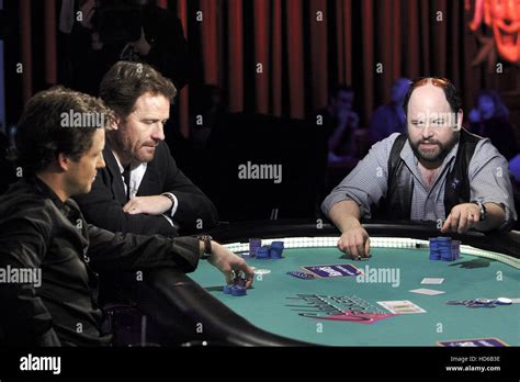 Celebrity Poker Bryan Cranston