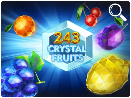 Crystal Fruits Novibet
