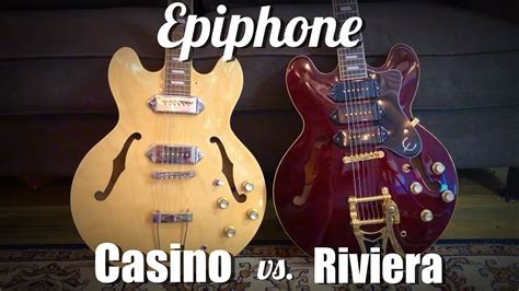 Epiphone Casino Vs Riviera