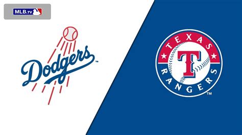 Estadisticas de jugadores de partidos de Los Angeles Dodgers vs Texas Rangers