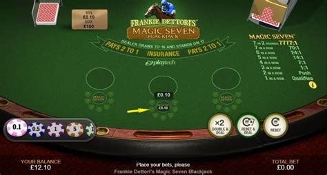 Frankie Dettori S Magic Seven Blackjack Review 2024