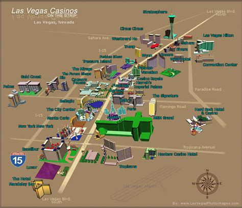 Henderson Cassinos De Nevada Mapa