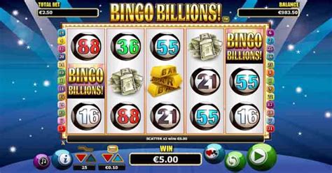 Jogue Bingo Billions Online