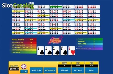 Jogue Bonus Poker Habanero Online