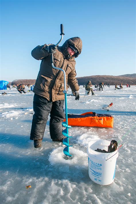 Lago Nipissing Pesca No Gelo De Tamanho De Slot