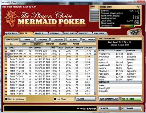 Mermaid Poker Dk