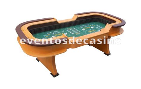 Mesa De Craps Trilho De Borracha