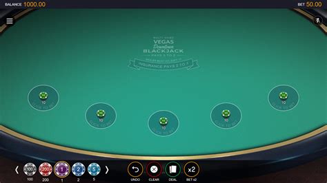 Multihand Vegas Downtown Blackjack 888 Casino
