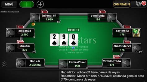 Nos App Pokerstars