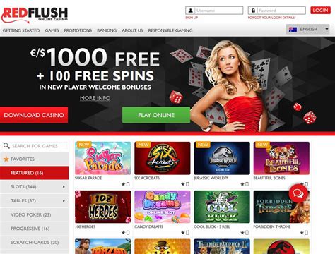 O Casino Red Flush Casino Bonus