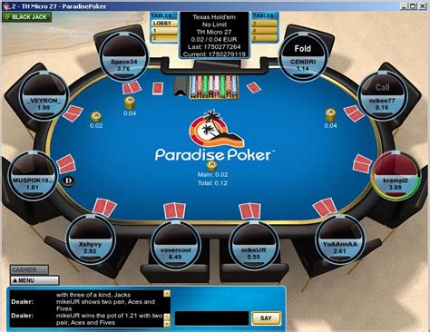 Paradise Poker 300 Gbp