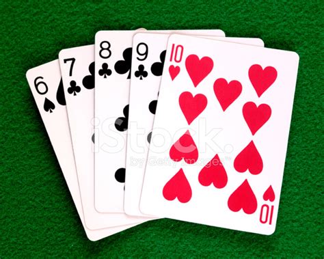 Poker Em Linha Reta As Cinco