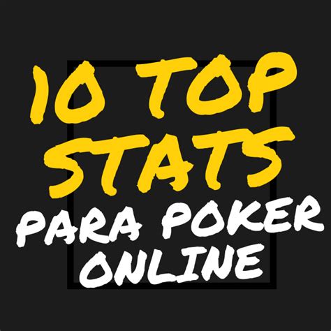 Poker Online Estatisticas Do Mercado De