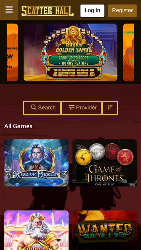 Scatterhall Casino Mobile