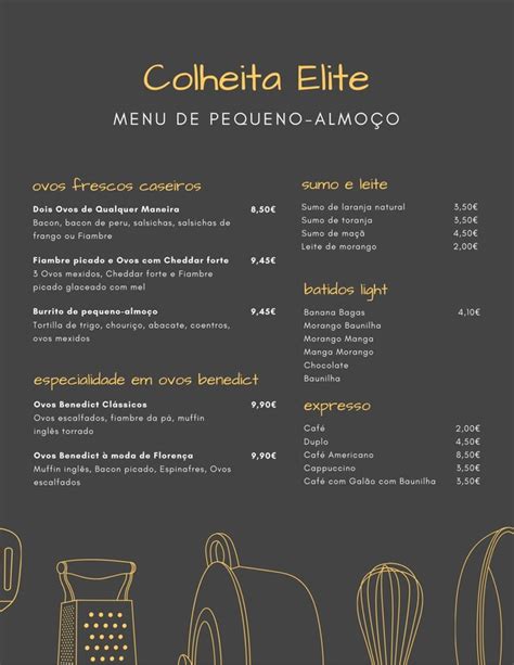 Starlight Casino Menu De Pequeno Almoco