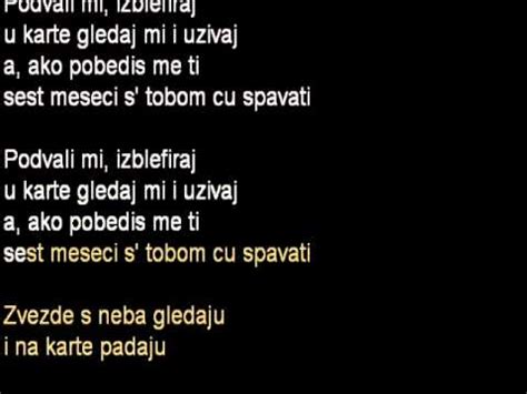 Tekst Pesme Poker U Dvoje Natasa Bekvalac