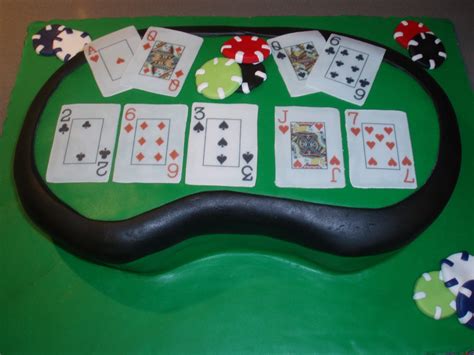 Texas Holdem Poker Bolo De Aniversario