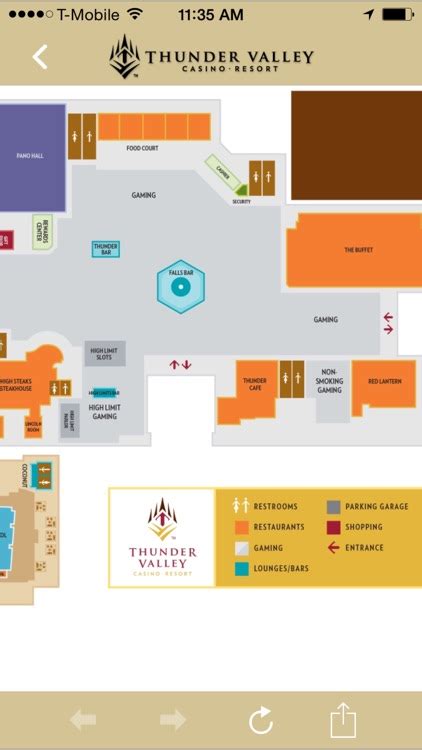 Thunder Valley Casino Resort Mapa