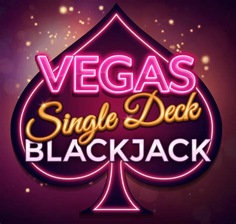 Vegas Single Deck Blackjack Parimatch