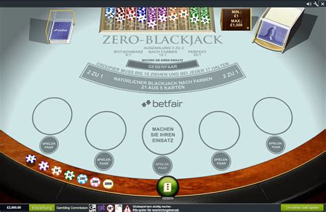 Zero Blackjack Borda De Casa